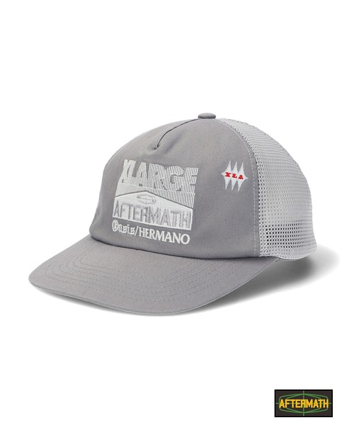 AFTERMATH（アフターマス）の「XLARGE×AFTERMATH MESH CAP（キャップ・メンズ・グレー/ブラック・ONE SIZE）」の2枚目の写真
