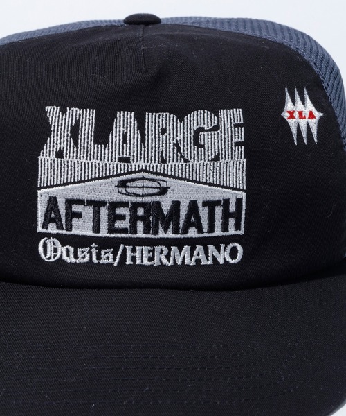 AFTERMATH（アフターマス）の「XLARGE×AFTERMATH MESH CAP（キャップ・メンズ・グレー/ブラック・ONE SIZE）」の15枚目の写真