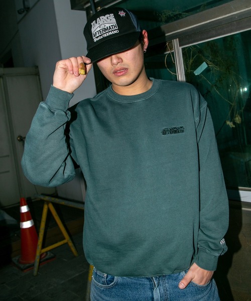 AFTERMATH（アフターマス）の「XLARGE×AFTERMATH MESH CAP（キャップ・メンズ・グレー/ブラック・ONE SIZE）」の4枚目の写真