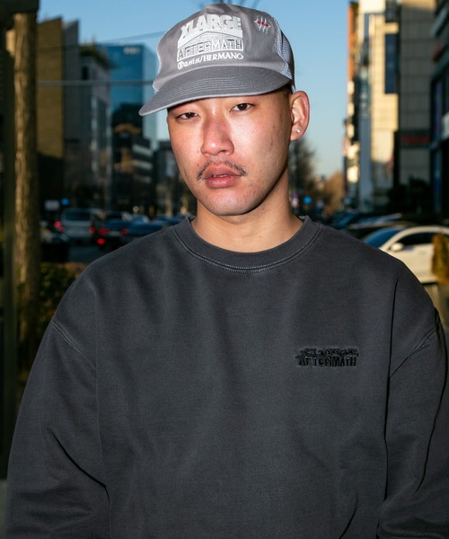 AFTERMATH（アフターマス）の「XLARGE×AFTERMATH MESH CAP（キャップ・メンズ・グレー/ブラック・ONE SIZE）」の11枚目の写真