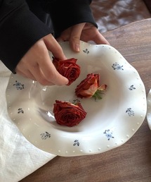 Made in I（メイドインアイ）の「Twist lace french dot plate（食器）」