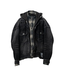 Maison MIHARA YASUHIRO（メゾンミハラヤスヒロ）の「Triple Layered Denim Jacket（ブルゾン）」