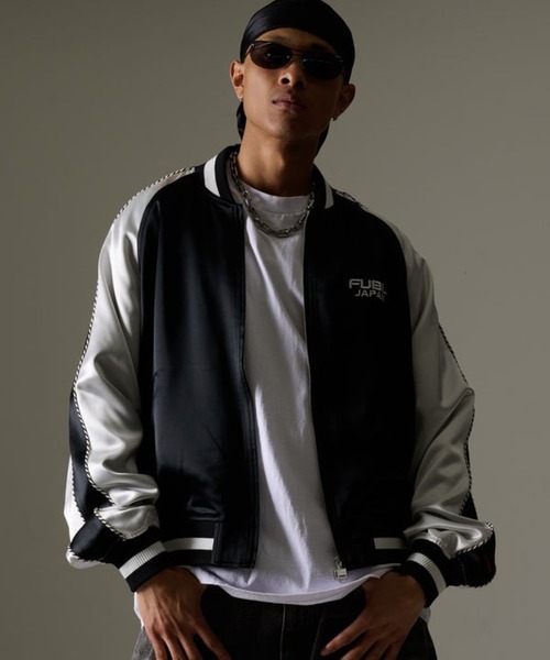 FUBU（ フブ）の「FUBU-Souvenir Jacket（その他アウター・メンズ・ブラック・M/L）」の2枚目の写真