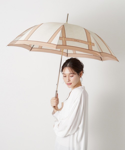 傘 長傘 UVカット 日本製 ”TORTONA トルトナ”（長傘）｜FURLA（フルラ