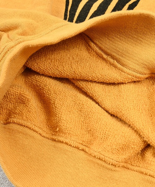 JIPPON（ジポン）の「イラストトレーナー/日本製（スウェット・キッズ・レッド/ブルー/グリーン/マスタード/チャコール/キナリ・80/90/100/110/120/130/140）」の21枚目の写真