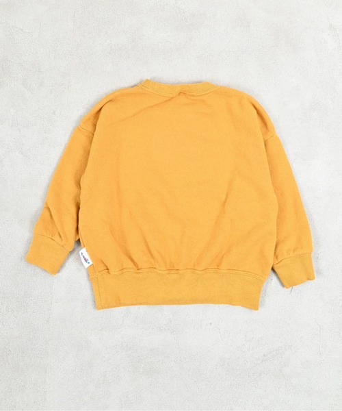 JIPPON（ジポン）の「イラストトレーナー/日本製（スウェット・キッズ・レッド/ブルー/グリーン/マスタード/チャコール/キナリ・80/90/100/110/120/130/140）」の17枚目の写真