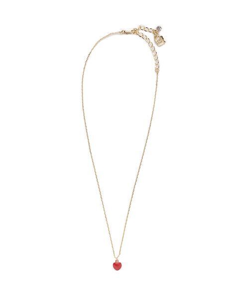 FURFUR(ファーファー)の「ハートモチーフネックレス(ネックレス・レディース・ブルー/ホワイト/レッド/ゴールド・F)」の6枚目の写真