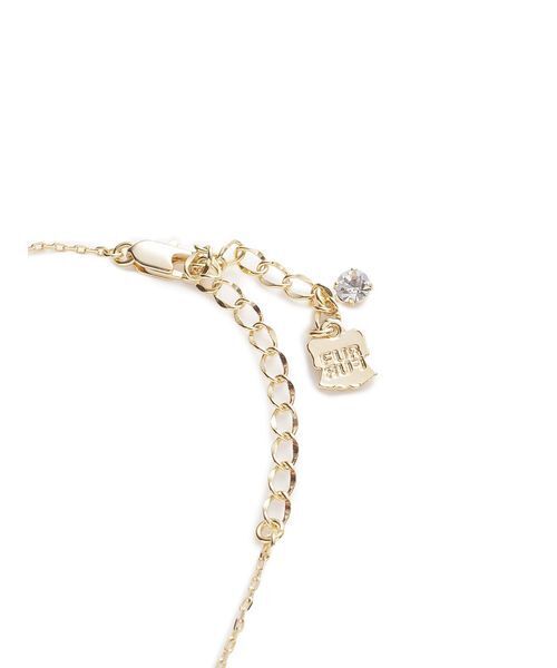 FURFUR(ファーファー)の「ハートモチーフネックレス(ネックレス・レディース・ブルー/ホワイト/レッド/ゴールド・F)」の7枚目の写真