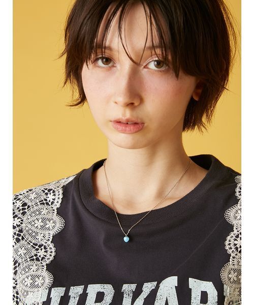 FURFUR(ファーファー)の「ハートモチーフネックレス(ネックレス・レディース・ブルー/ホワイト/レッド/ゴールド・F)」の11枚目の写真