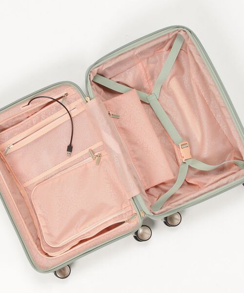 AMERICAN TOURISTER(アメリカンツーリスター)の「アメリカンツーリスター INSTAGON スピナー55/20エキスパンダーTSA V2 GT パステルグリーン(スーツケース/キャリーバッグ・レディース・ライトグリーン・S)」の11枚目の写真