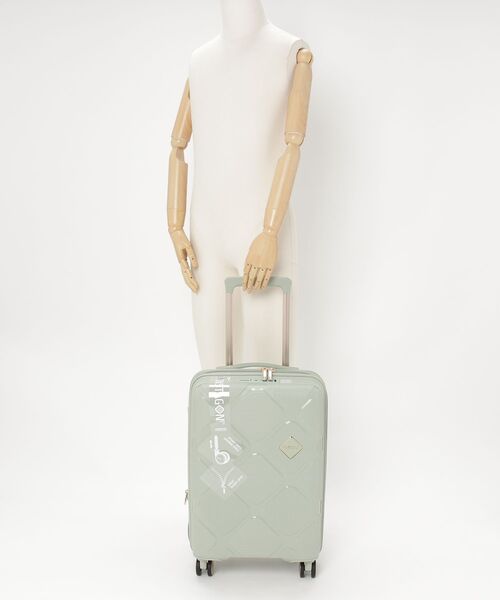 AMERICAN TOURISTER(アメリカンツーリスター)の「アメリカンツーリスター INSTAGON スピナー55/20エキスパンダーTSA V2 GT パステルグリーン(スーツケース/キャリーバッグ・レディース・ライトグリーン・S)」の12枚目の写真