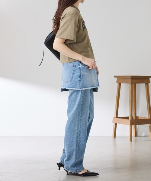 ROTHCO(ロスコ)の「Q.anos/ロゴTシャツ/ROTHCOコラボアイテム/先着ノベルティ付き(Tシャツ/カットソー・レディース・ベージュ/ネイビー・FREE)」の10枚目の写真