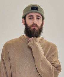 CARGOBROS（カーゴブロス）の「CBオリジナルロゴショートビーニー（グレー）（ニットキャップ/ビーニー）」