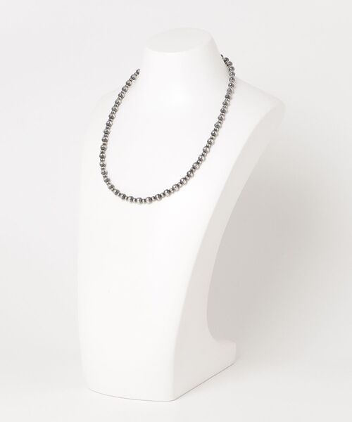 ERICKA NICOLAS BEGAY（エリッカ ニコラス ビゲイ）の「【ERICKA NICOLAS BEGAY】 NAVAJO PEARL NECKLACE / 4×6-50（ネックレス・メンズ・シルバー系1/シルバー系2・50㎝）」の12枚目の写真
