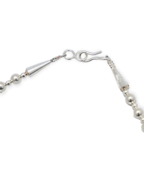 ERICKA NICOLAS BEGAY（エリッカ ニコラス ビゲイ）の「【ERICKA NICOLAS BEGAY】 NAVAJO PEARL NECKLACE / 4×6-50（ネックレス・メンズ・シルバー系1/シルバー系2・50㎝）」の8枚目の写真