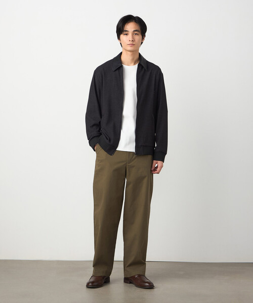 COMME CA ISM(コムサイズム)の「デニムライクストレッチ ジップアップブルゾン(ブルゾン・メンズ・ネイビー/ブラック・LARGE/MEDIUM)」の14枚目の写真