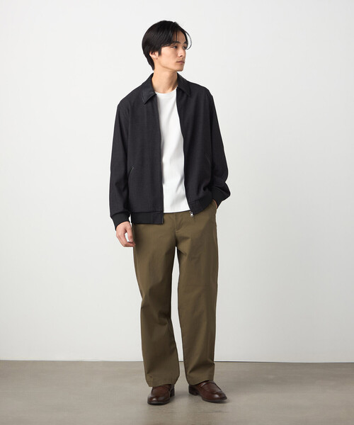 COMME CA ISM(コムサイズム)の「デニムライクストレッチ ジップアップブルゾン(ブルゾン・メンズ・ネイビー/ブラック・LARGE/MEDIUM)」の15枚目の写真