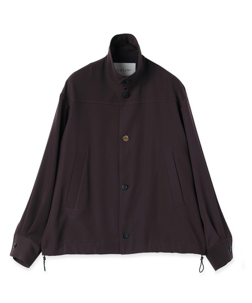 CULLNI(クルニ)の「Dry Twill Drawstring Jacket(ブルゾン・メンズ・ネイビー/マルーン/ブラック/グレー・0/1/2)」の16枚目の写真