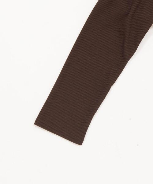 WEGO（ウィゴー）の「WEGO/【26年春新作】ラグランヘンリーネックロンT（Tシャツ/カットソー・レディース・ブラック/ブラウン・FREE）」の14枚目の写真