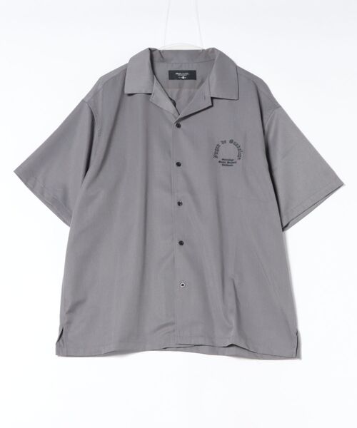 ムラサキスポーツ(ムラサキスポーツ)の「DEAR LAUREL/ディアローレル LETTER SOUL MARIA SHIRT 半袖シャツ DL26S-2404(シャツ/ブラウス・メンズ・チャコール/ネイビー/ブラック・M/L/XL)」の20枚目の写真