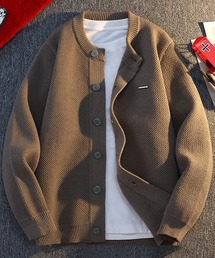 DOUBLE STEAL（ダブルスティール）の「DSベーシックノーカラーボタンカーディガン（カーディガン/ボレロ）」