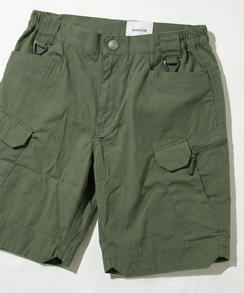 MAISON CLUB（メゾンクラブ）の「【MAISON CLUB】Military Cargo Shorts /　ミリタリーカーゴショーツ KNF-YI（その他パンツ・メンズ・ブラック/カーキ/マルチ・XL/2XL）」の21枚目の写真