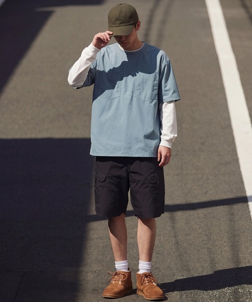 MAISON CLUB（メゾンクラブ）の「【MAISON CLUB】Military Cargo Shorts /　ミリタリーカーゴショーツ KNF-YI（その他パンツ・メンズ・ブラック/カーキ/マルチ・XL/2XL）」の9枚目の写真