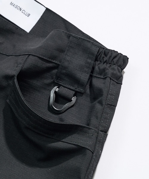 MAISON CLUB（メゾンクラブ）の「【MAISON CLUB】Military Cargo Shorts /　ミリタリーカーゴショーツ KNF-YI（その他パンツ・メンズ・ブラック/カーキ/マルチ・XL/2XL）」の15枚目の写真