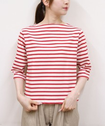 ORCIAL/オーシバル　ショートレングス ボートネック ショートスリーブプルオーバー ボーダー　SHORT LENGTH BOAT NECK PULLOVER BORDER B512