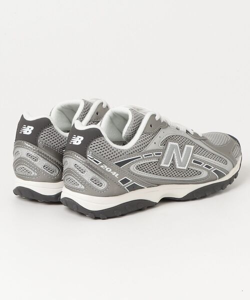 NEW BALANCE(ニューバランス)の「204L(スニーカー・メンズ・シルバー/シルバー系その他・22.5cm/23.0cm/23.5cm/24.0cm/24.5cm/25.0cm/25.5cm/26.0cm/26.5cm/27.0cm/27.5cm/28.0cm/28.5cm/29.0cm)」の5枚目の写真