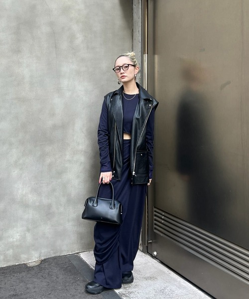 WAIST TIE LAYERD DRESS（ワンピース）｜Ameri（アメリ）の