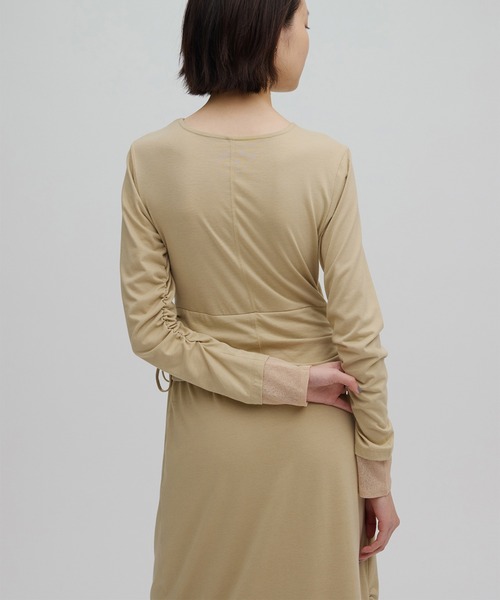 WAIST TIE LAYERD DRESS（ワンピース）｜Ameri（アメリ）の