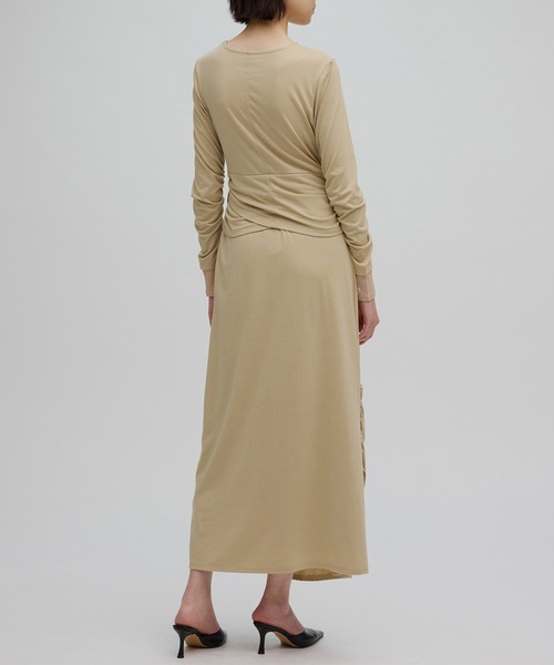 WAIST TIE LAYERD DRESS（ワンピース）｜Ameri（アメリ）の