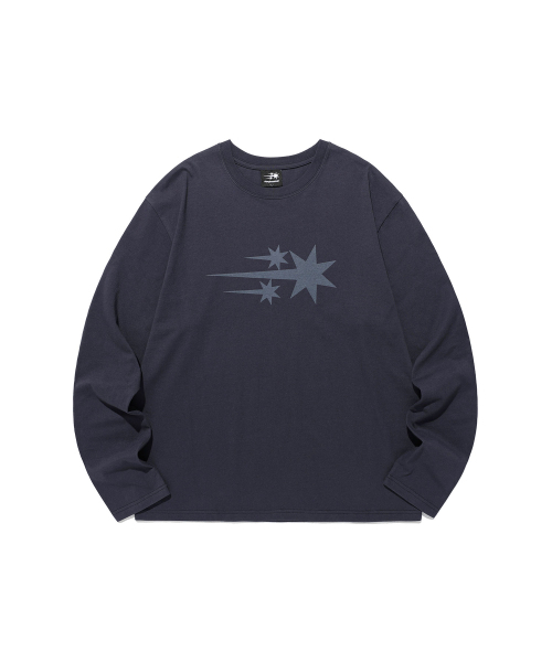 NICE GHOST CLUB（ナイスゴーストクラブ）の「3STAR LS TEE_PURPLE(NG2GSUT561A)（Tシャツ/カットソー・レディース・パープル・SMALL/MEDIUM/LARGE）」の4枚目の写真