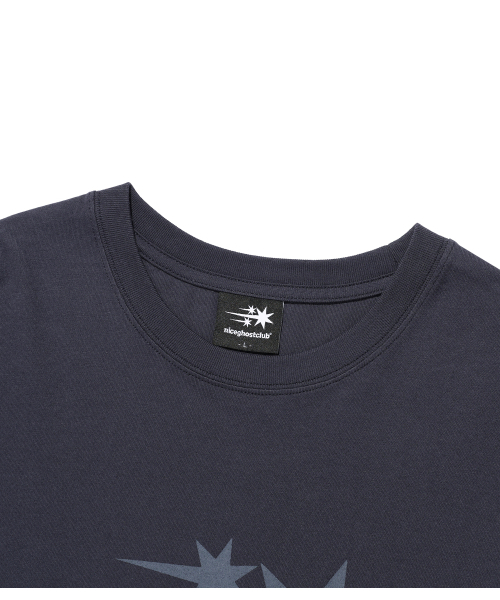 NICE GHOST CLUB（ナイスゴーストクラブ）の「3STAR LS TEE_PURPLE(NG2GSUT561A)（Tシャツ/カットソー・レディース・パープル・SMALL/MEDIUM/LARGE）」の7枚目の写真