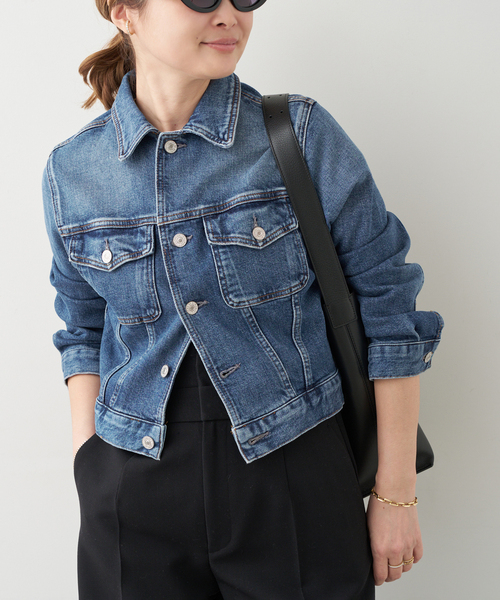 Deuxieme Classe(ドゥーズィエムクラス)の「【CITIZENS OF HUMANITY/シチズンズ・オブ・ヒューマニティ】CHARISSE SHRUNKEN J(その他アウター・レディース・ネイビー・FREE)」の1枚目の写真