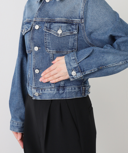 Deuxieme Classe(ドゥーズィエムクラス)の「【CITIZENS OF HUMANITY/シチズンズ・オブ・ヒューマニティ】CHARISSE SHRUNKEN J(その他アウター・レディース・ネイビー・FREE)」の8枚目の写真