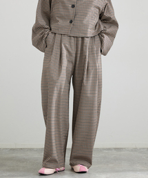 IENA｜イエナのパンツ（チェック柄）通販 - ZOZOTOWN