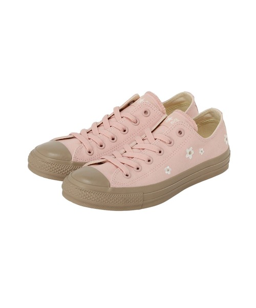 CONVERSE（コンバース）の「CONVERSE×earth ALL FLW OX（スニーカー・レディース・オフホワイト/ピンク・23cm/22.5cm/24.5cm/24cm/23.5cm）」の13枚目の写真