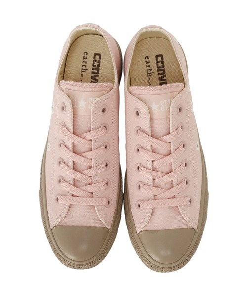 CONVERSE（コンバース）の「CONVERSE×earth ALL FLW OX（スニーカー・レディース・オフホワイト/ピンク・23cm/22.5cm/24.5cm/24cm/23.5cm）」の15枚目の写真
