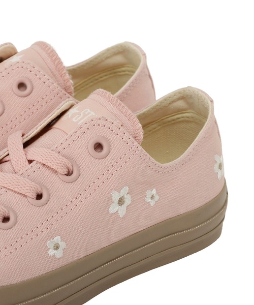 CONVERSE（コンバース）の「CONVERSE×earth ALL FLW OX（スニーカー・レディース・オフホワイト/ピンク・23cm/22.5cm/24.5cm/24cm/23.5cm）」の21枚目の写真