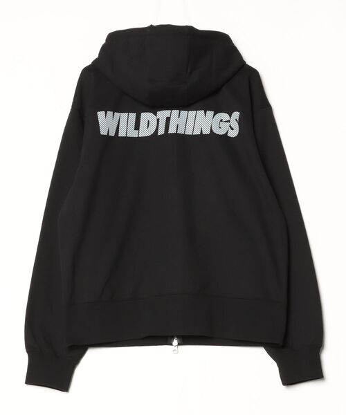 WILD THINGS（ワイルドシングス）の「トレーニングスウェットパーカー│TRAINING SWEAT PARKA（パーカー・メンズ・グレー/グリーン系その他/ブラック・M/L/XL/S）」の8枚目の写真