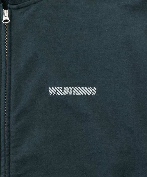 WILD THINGS（ワイルドシングス）の「トレーニングスウェットパーカー│TRAINING SWEAT PARKA（パーカー・メンズ・グレー/グリーン系その他/ブラック・M/L/XL/S）」の5枚目の写真