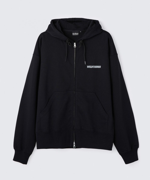 WILD THINGS（ワイルドシングス）の「トレーニングスウェットパーカー│TRAINING SWEAT PARKA（パーカー・メンズ・グレー/グリーン系その他/ブラック・M/L/XL/S）」の14枚目の写真