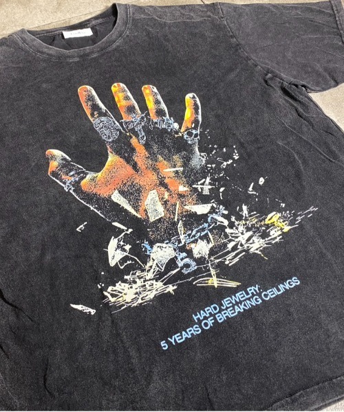 Evo+Revo(エボレボ)の「”古着感ガチT” グラフィックビンテージ加工グラフィックTシャツ(Tシャツ/カットソー・メンズ・ブラック系4/ブラック系3/ブラック系1/ブラック系2/ブラック系6/ブラック系5・L/M)」の22枚目の写真