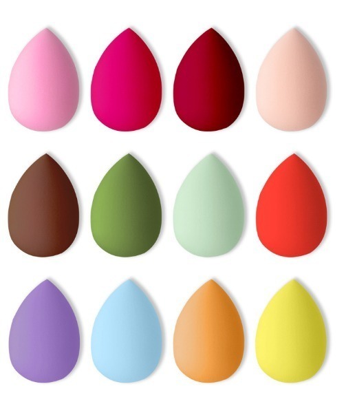 REBALANCE（リバランス）の「マルチカラー メイクスポンジ　12個セット（パフ・スポンジ・レディース・B/C/A・FREE）」の2枚目の写真