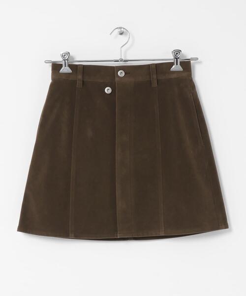 KBF(ケイビーエフ)の「2WAYラップミニスカート(スカート・レディース・ブラウン/キャメル・ONE)」の20枚目の写真