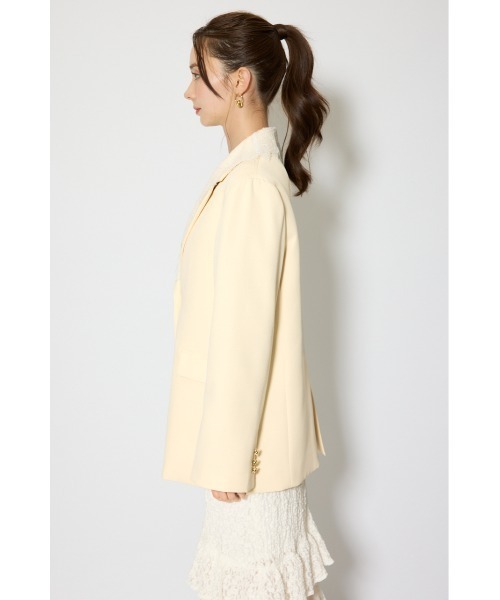森香澄さん着用】レースディティール2WAYテーラードジャケット 春服