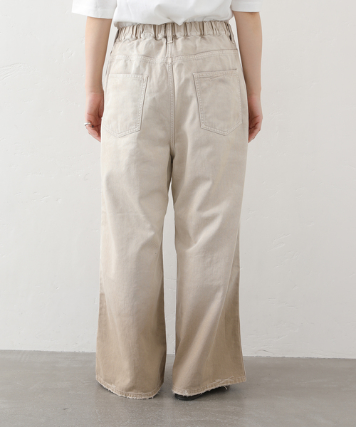 JOURNAL STANDARD LUXE（ジャーナルスタンダード　ラックス）の「オーバーダイ タックワークパンツ（その他パンツ・レディース・ベージュ・SMALL/MEDIUM）」の20枚目の写真
