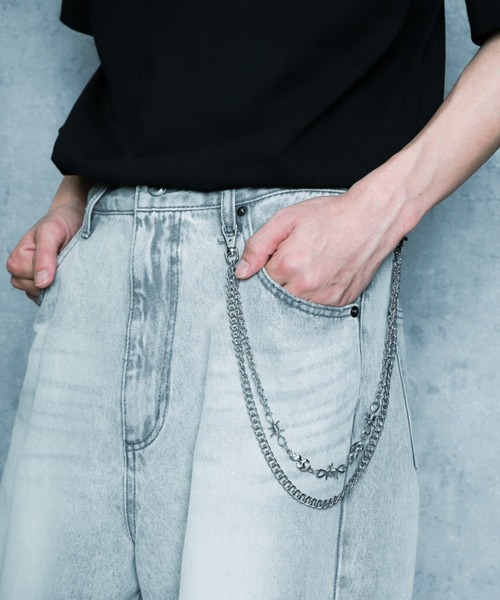 WEGO(ウィゴー)の「WEGO/2連モチーフウォレットチェーン(ウォレットチェーン・メンズ・その他1/その他2・FREE)」の3枚目の写真